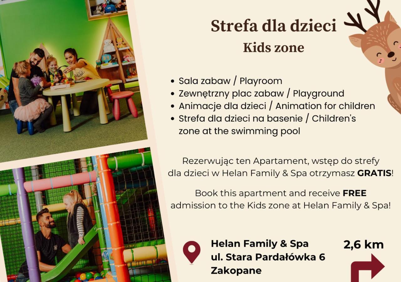 WHY NOT Apartament Bogówka 12A/2 obok Skoczni Zakopane Exterior foto